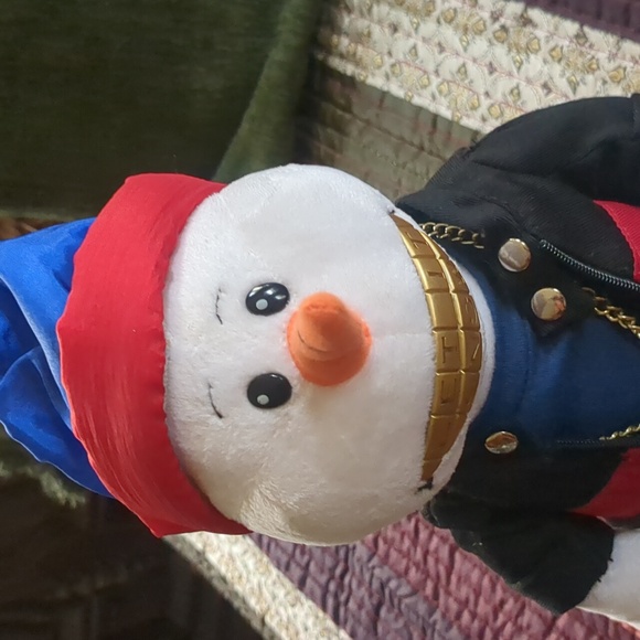 GEMMY* Rappin' Snowman 12" 4  AA batt incl., fully operational, lights up dances - Picture 4 of 13